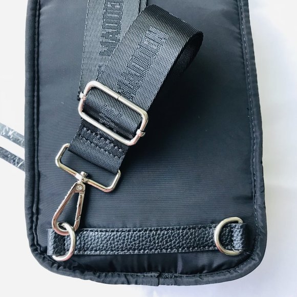 Steve Madden Bcat-n Black Nylon Backpack Bag 1 zip Outer Pocket 6.5"x … - Picture 5 of 8